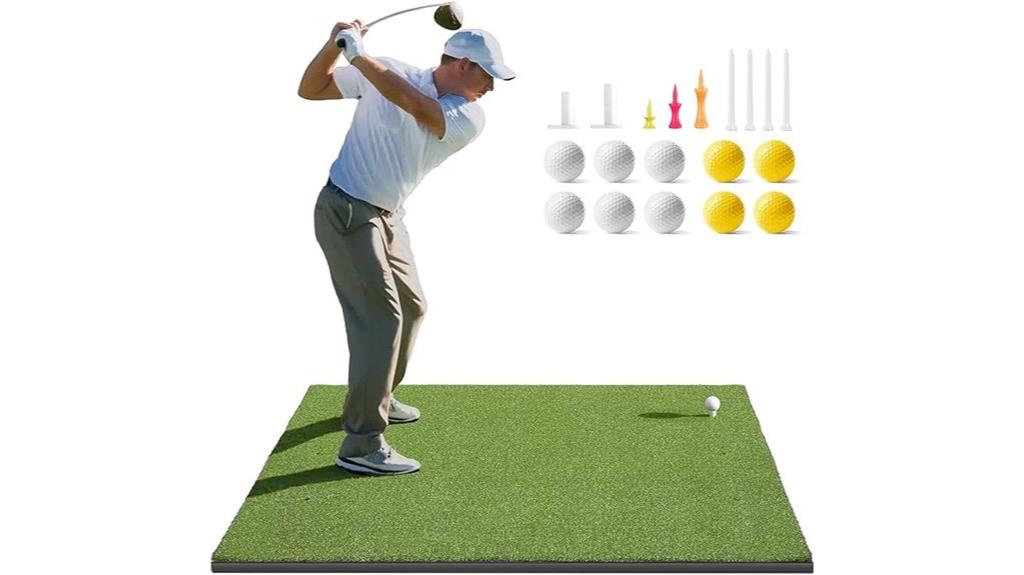 golf hitting mat dimensions