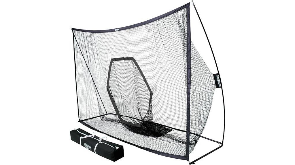 golf hitting net indoors