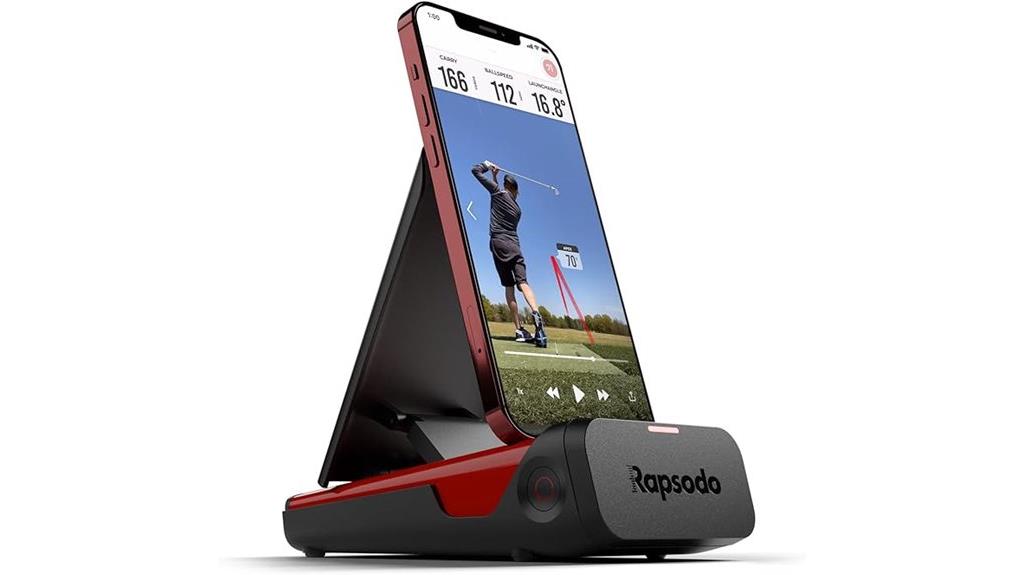 golf launch monitor mobile