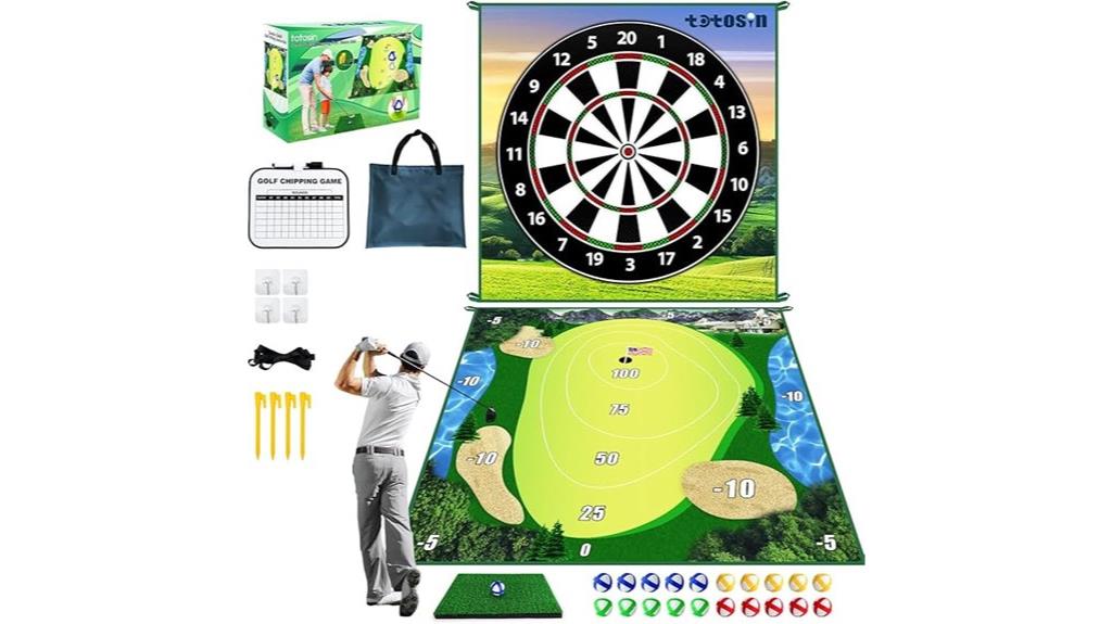 golf practice mat kit