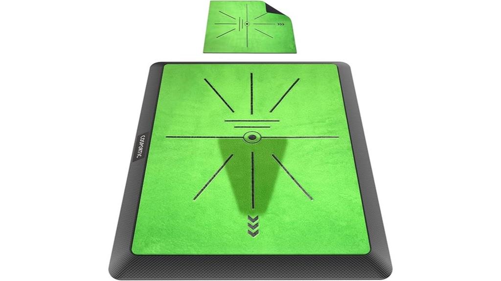 golf practice swing mat