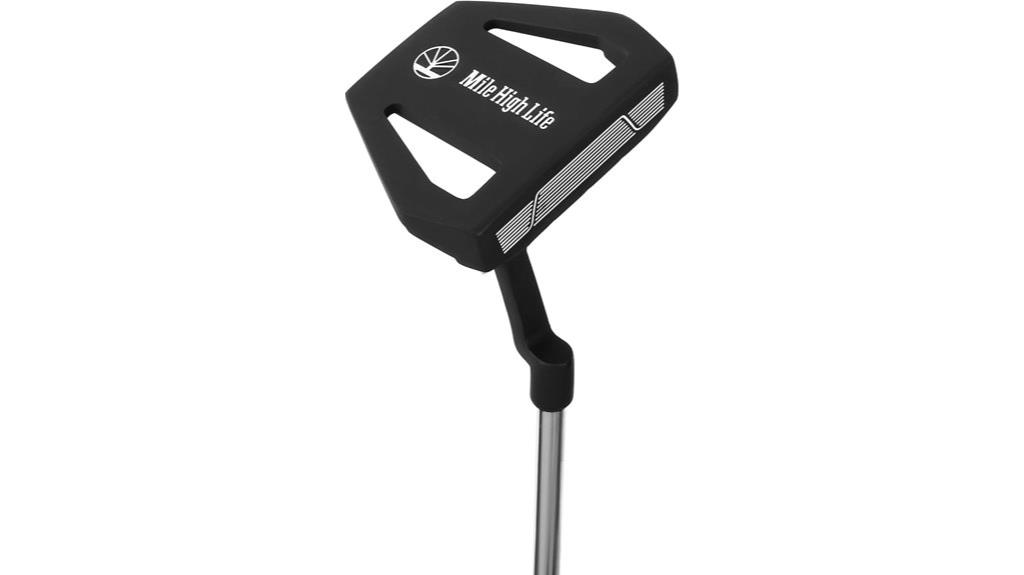 golf putter with grip