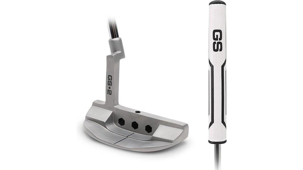 golf putter with grip