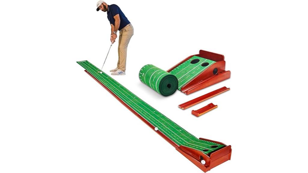 golf putting practice mat