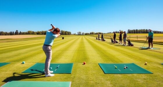 golf range manners