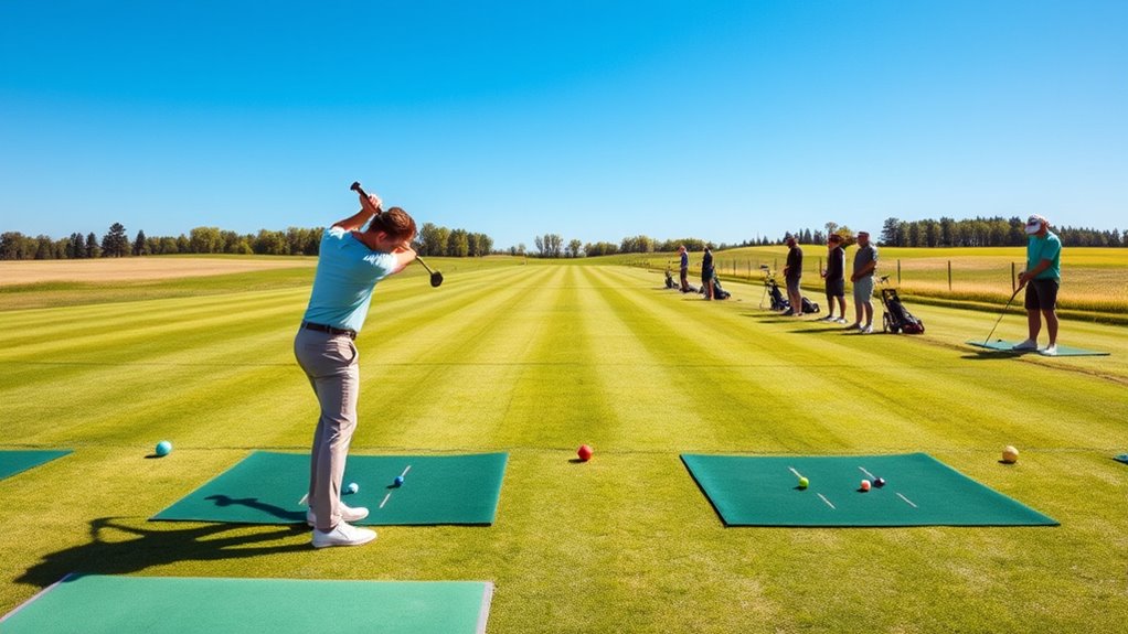 golf range manners