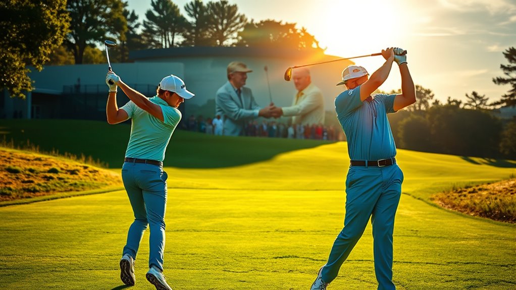 golf rivalry fuels marketing