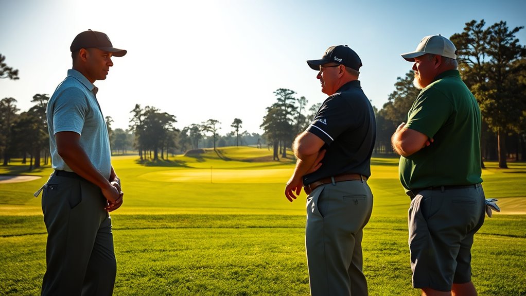 golf rivalry respect competition