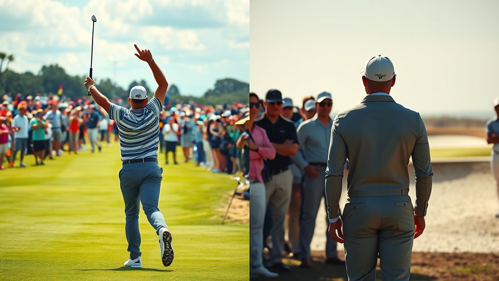 golf rivalry sparks debates