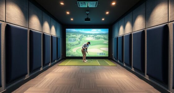 golf room soundproofing panels