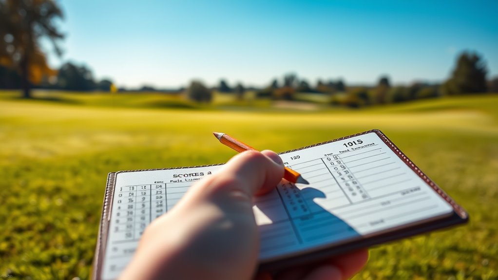 golf scoring and handicap