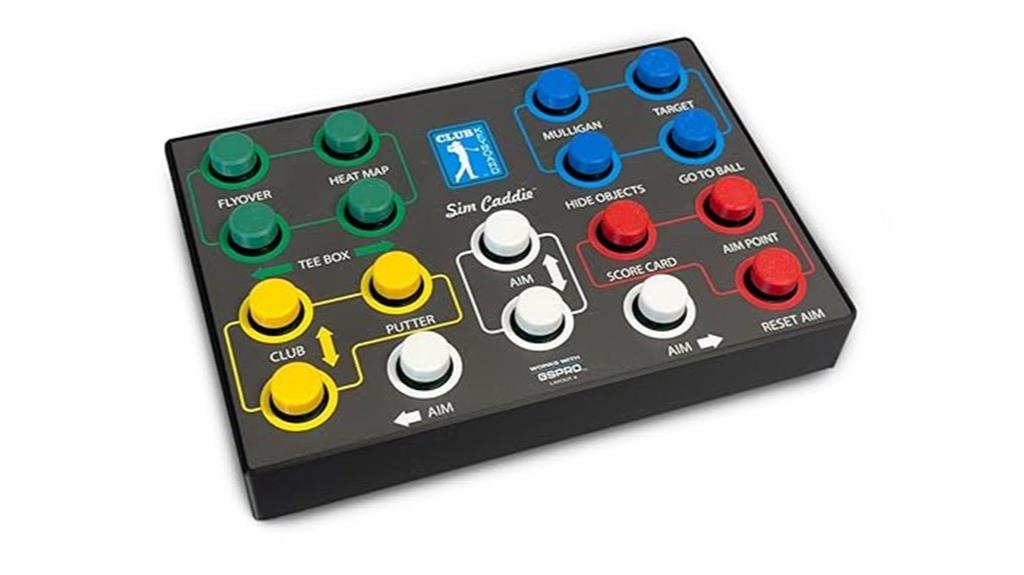 golf simulator controller box