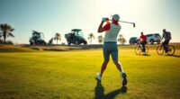 golf skill over athleticism