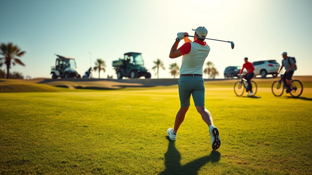 golf skill over athleticism