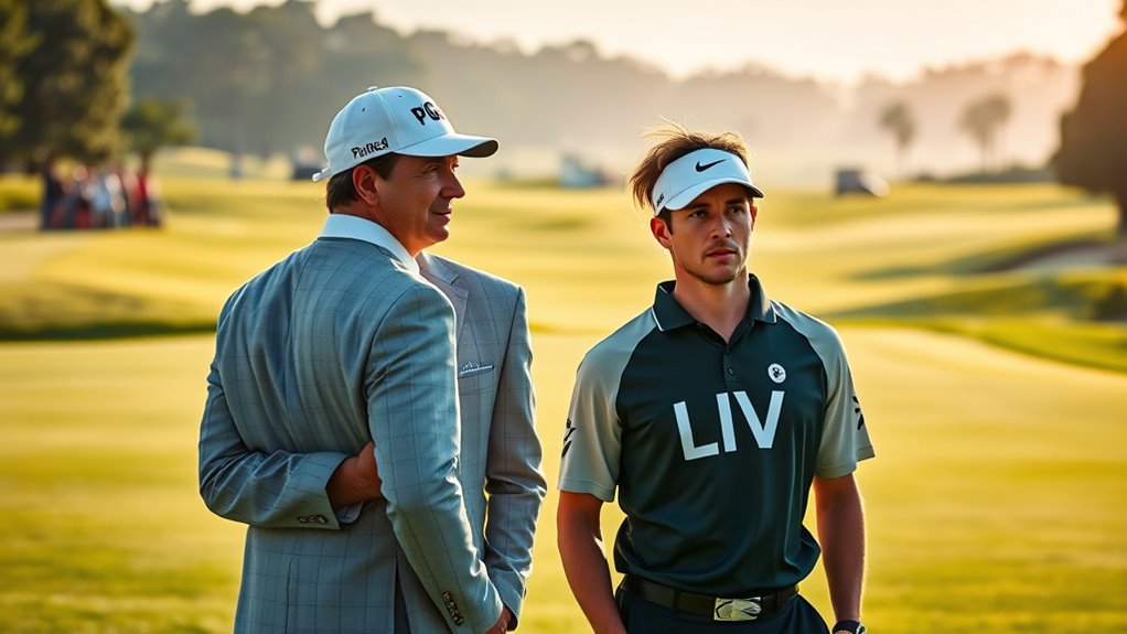 golf stakeholders and rivalry