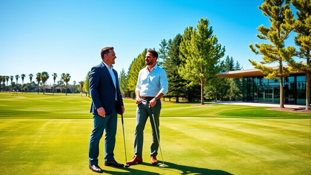 golf strengthens business relationships