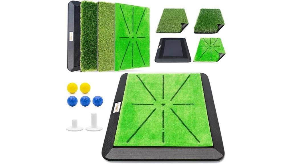 golf swing practice mat