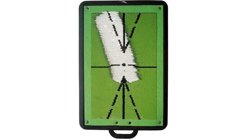 golf swing practice mat