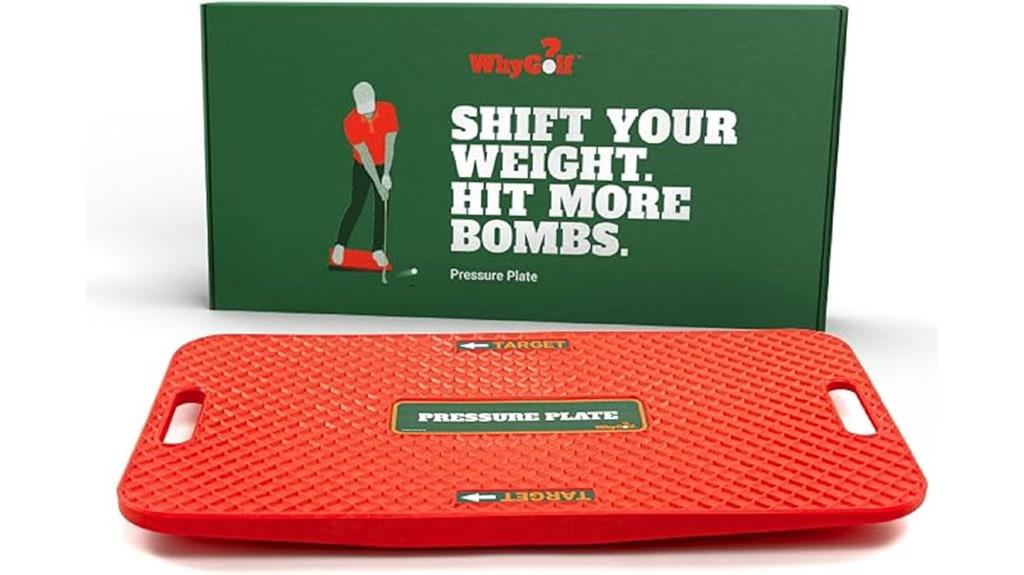 golf swing pressure plate