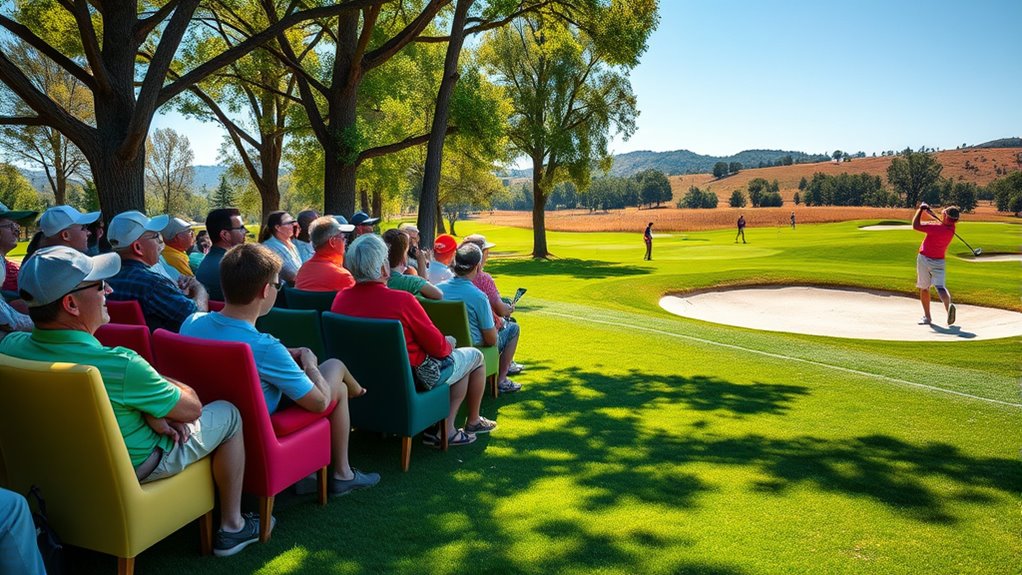 golf tournament spectator guide