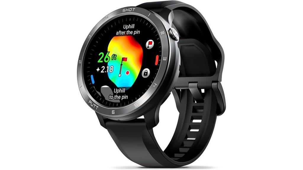golf watch with amoled