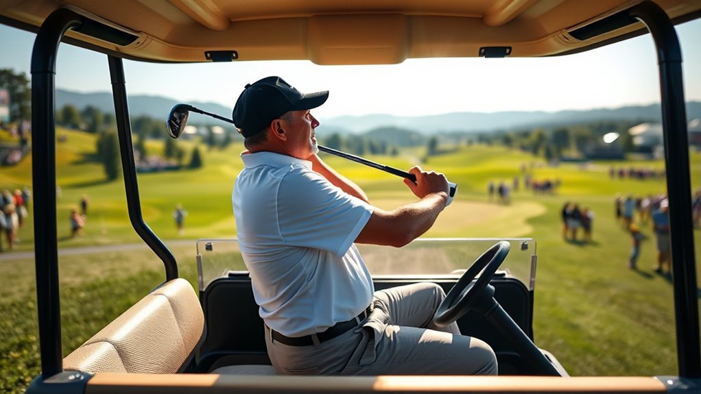 golfers daily tournament routines