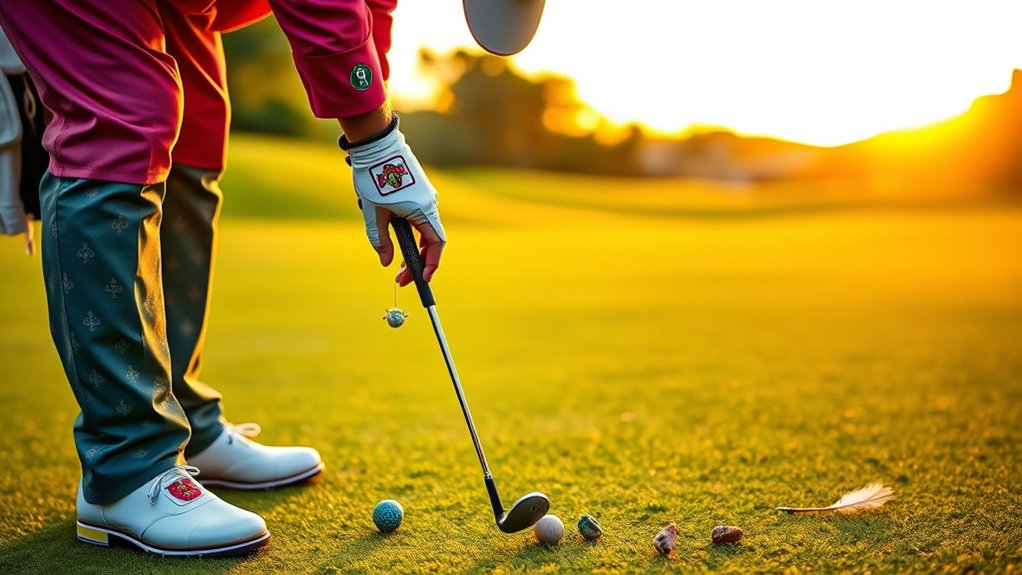 golfers quirky pre shot rituals