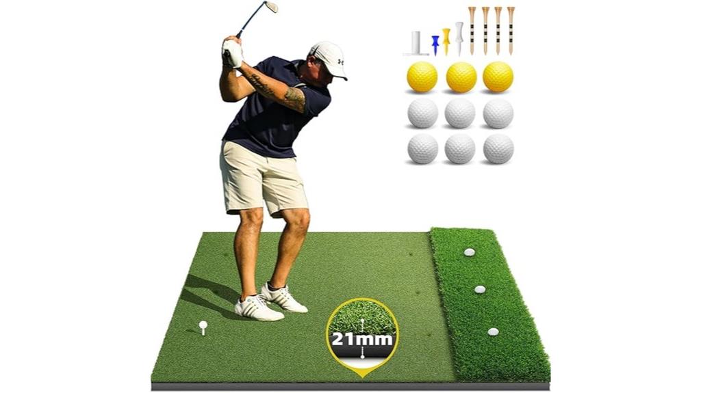 heavy duty turf golf mat