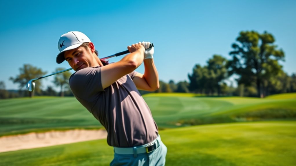 high quality golf swing footage