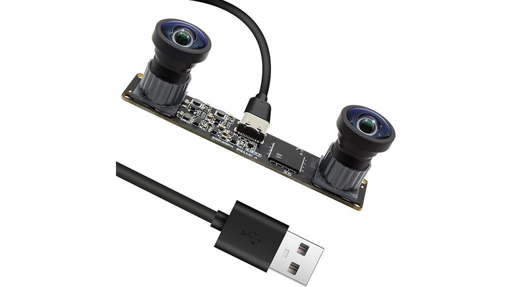 high speed dual lens camera