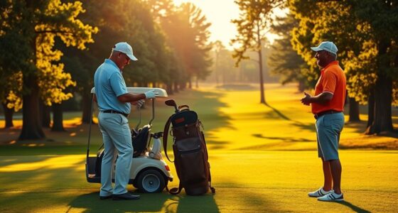 hiring a golf caddie