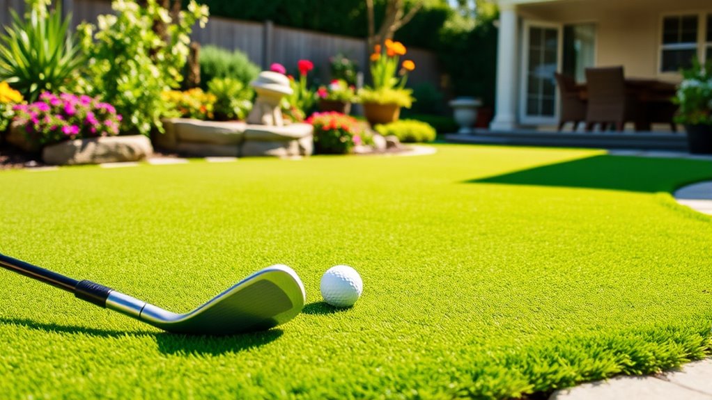 home golf practice setups