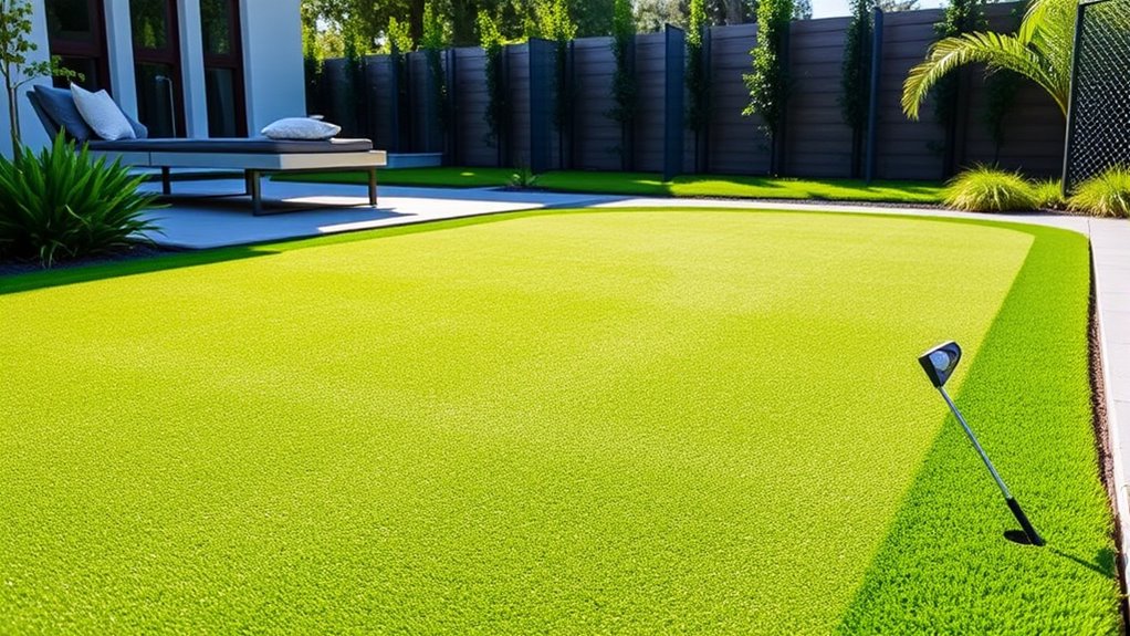 home putting green factors
