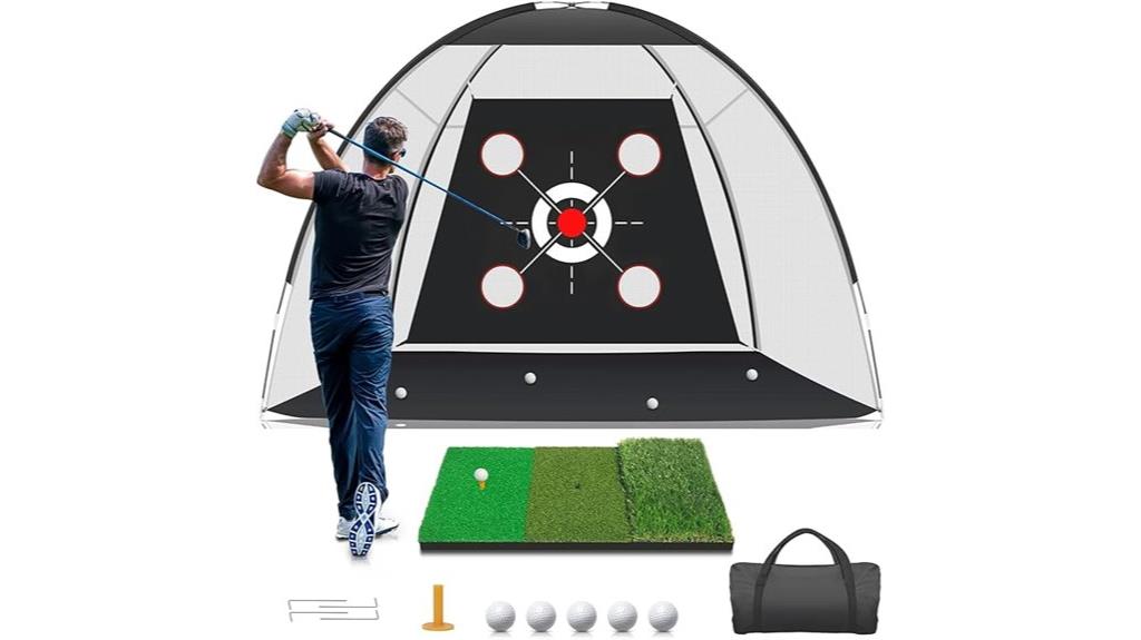 indoor and backyard golf net