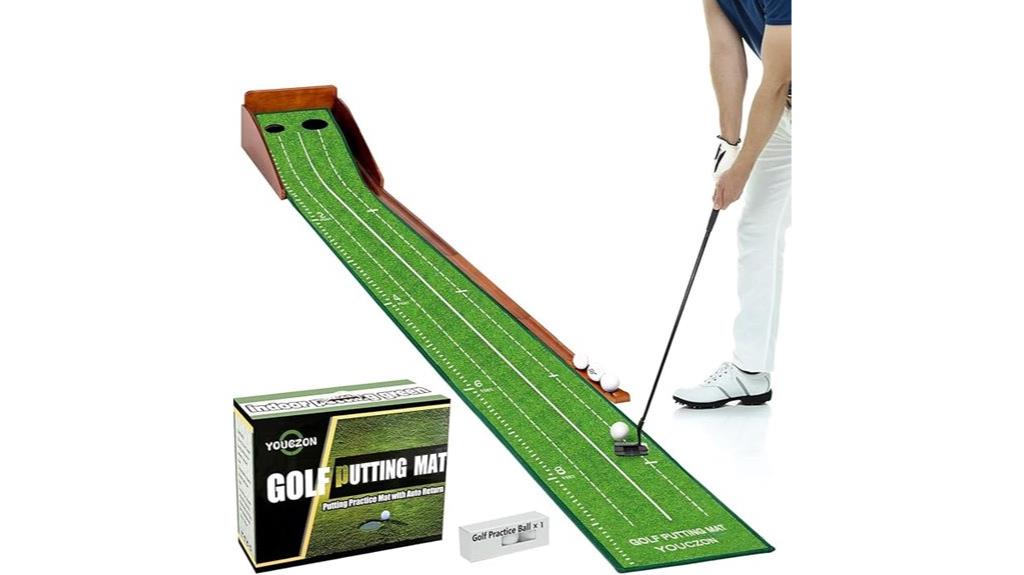 indoor golf mat system