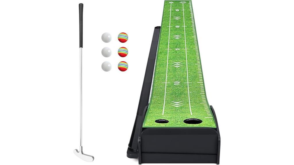 indoor golf practice set