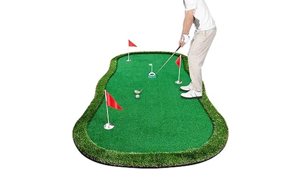 indoor outdoor golf practice
