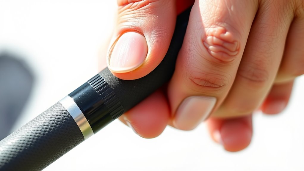 inspect grip and shaft integrity