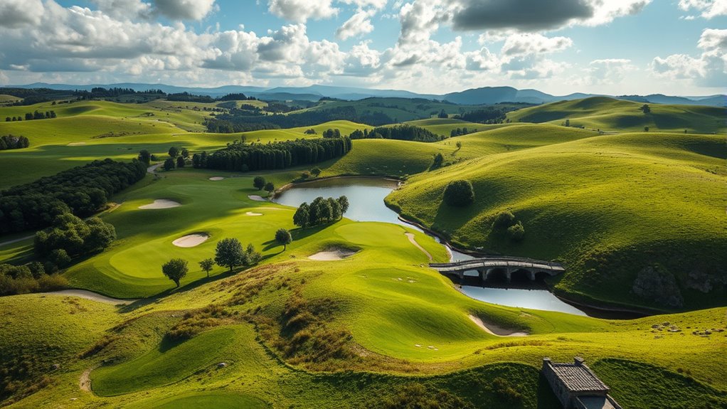 integrate natural terrain features