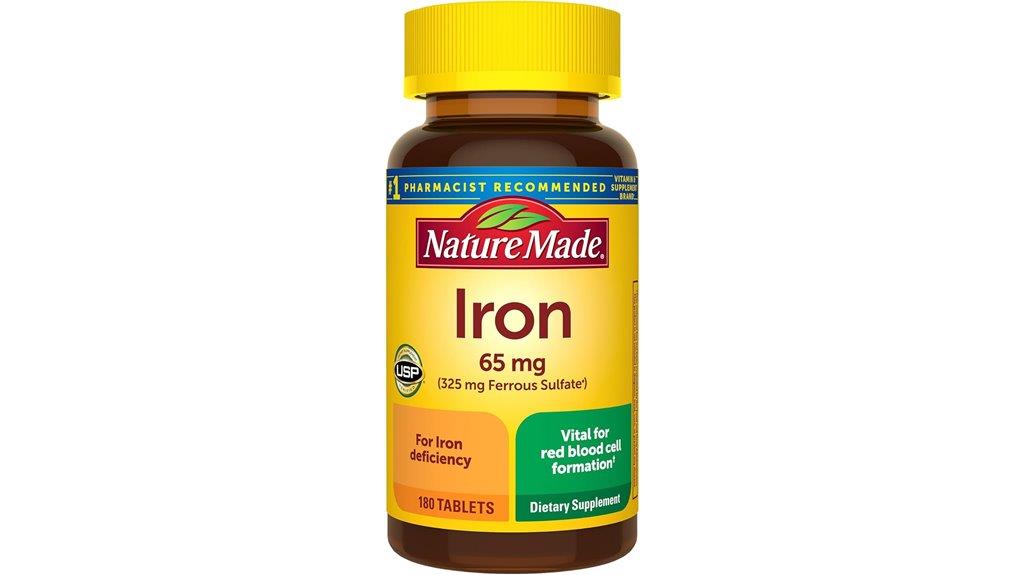 iron supplement 180 tablets