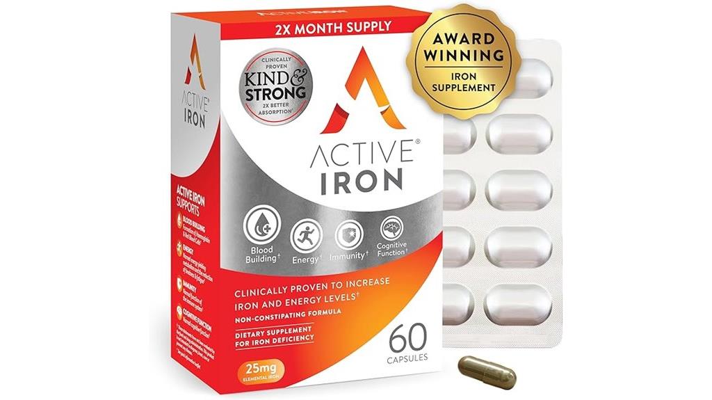 iron supplement 25mg capsules