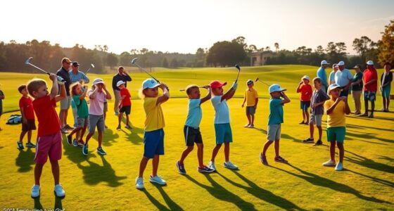 kids are increasingly playing golf