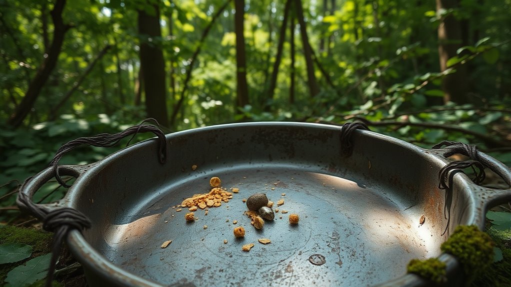 kitchen items trap setup