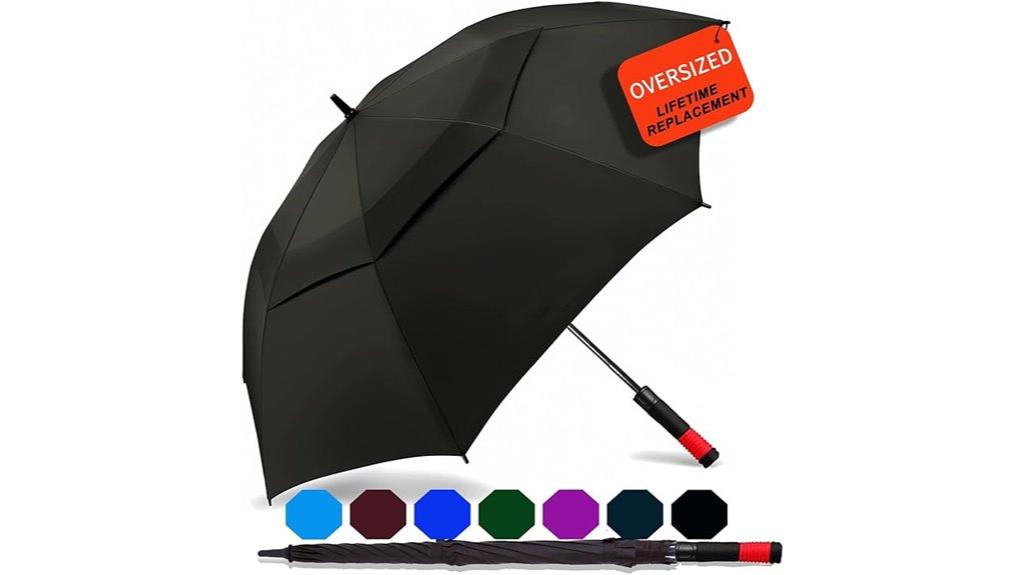 large automatic golf umbrella