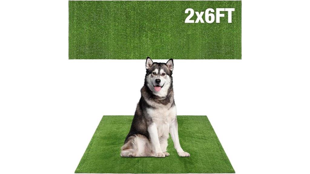 large dog grass mat