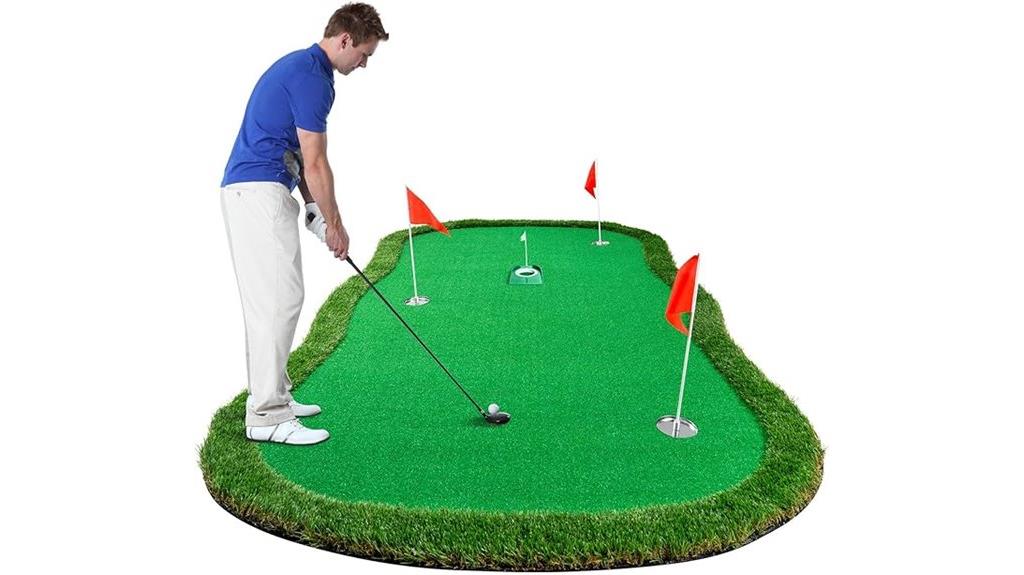 large indoor outdoor golf mat