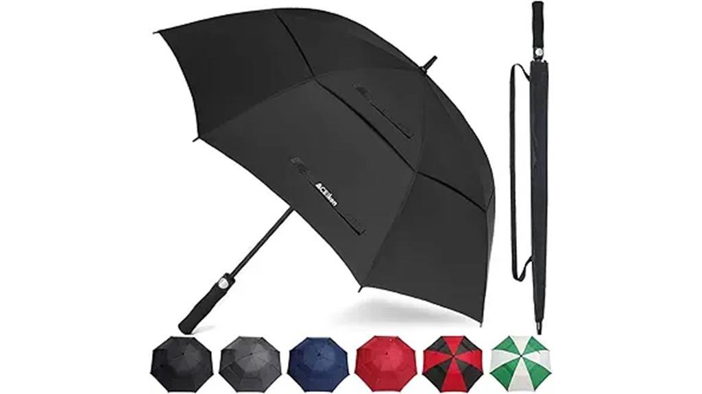 large windproof golf umbrella