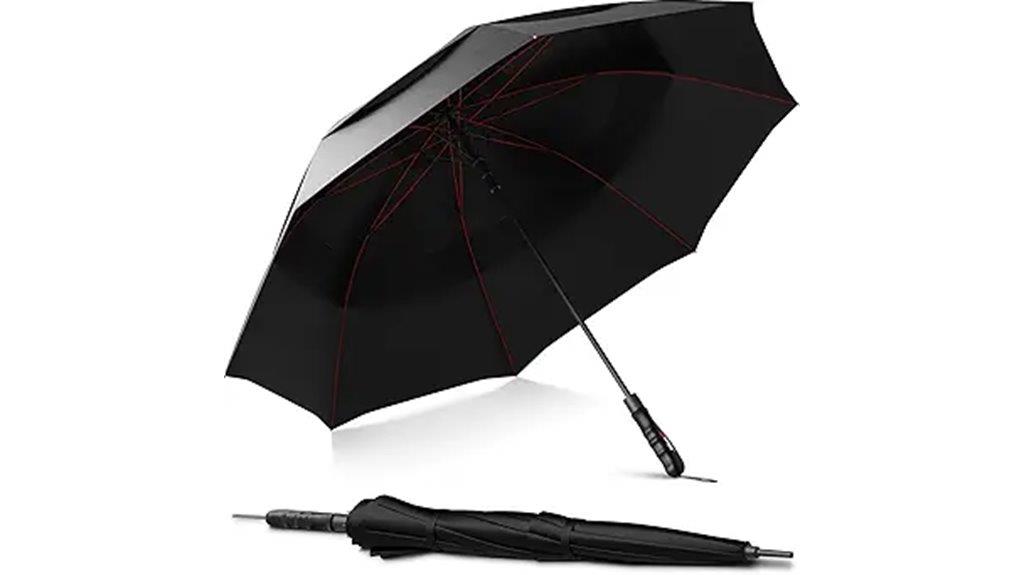 large windproof golf umbrella
