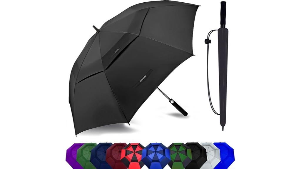 large windproof golf umbrella