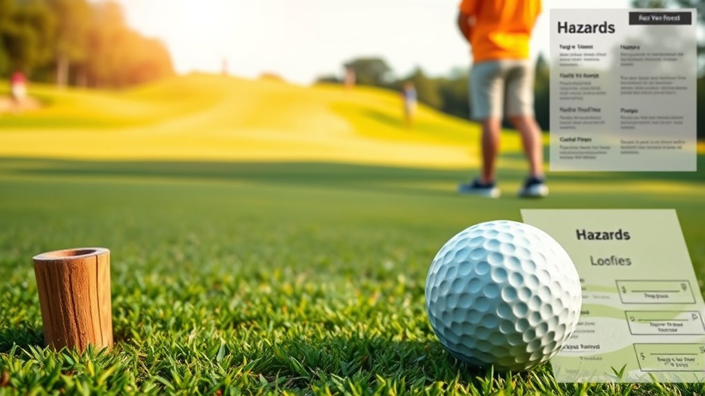 learn golf rules and terms